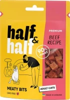 Фото - Корм для кішок Half&Half Treats Adult Beef 50 g 