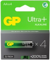 Фото - Акумулятор / батарейка GP Ultra Plus Alkaline G-Tech 4xAA 