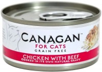 Karma dla kotów Canagan GF Canned Chicken/Beef 75 g 