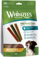 Karm dla psów Whimzees Dental Treasts Stix M 14 szt.