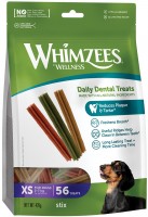 Karm dla psów Whimzees Dental Treasts Stix XS 420 g 56 szt.
