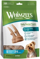 Karm dla psów Whimzees Dental Treasts Antler S 360 g 24 szt.