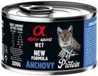 Фото - Корм для кішок Alpha Spirit Cat Canned Anchovy Protein 200 g 