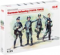 Zdjęcia - Model do sklejania (modelarstwo) ICM German Infantry (1939-1942) (1:35) 