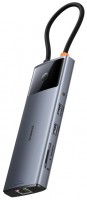 Кардридер / USB-хаб BASEUS Metal Gleam Series 10-in-1 Type-C Hub 