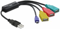 Кардридер / USB-хаб Delock 61724 