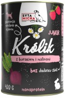 Корм для собак Syta Micha Junior Canned Beetroot/Raspberries 400 g 1 шт