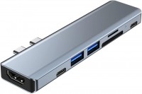 Кардридер / USB-хаб Tech-Protect V5 7-in-1 