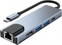 Кардридер / USB-хаб Tech-Protect V3 5-in-1 