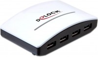 Кардридер / USB-хаб Delock 61762 