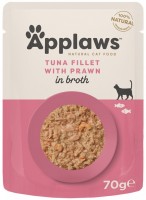 Zdjęcia - Karma dla kotów Applaws Adult Pouch Tuna Fille/Prawns 70 g 