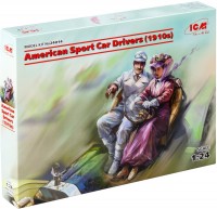 Фото - Збірна модель ICM American Sport Car Drivers (1910s) (1:24) 