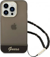 Etui GUESS Translucent Pearl Strap for iPhone 14 Pro 