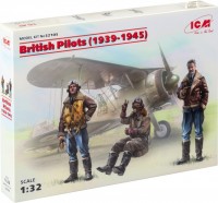 Фото - Збірна модель ICM British Pilots (1939-1945) (1:32) 