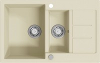 Zlewozmywak kuchenny VidaXL Granite Kitchen Sink Double 144858 800x500
