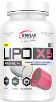 Фото - Спалювач жиру Genius Nutrition Lipo X5 60 cap 60 шт