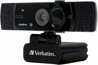 Фото - WEB-камера Verbatim Webcam with Dual Microphone Autofocus Ultra HD 
