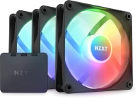 Chłodzenie NZXT F120 RGB Core Triple Pack Black 