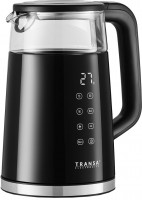 Електрочайник Transa Electronics MultiTouch 2200 Вт 1.7 л  чорний