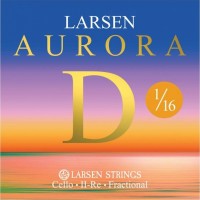 Struny Larsen Aurora Cello D String 1/16 Size Medium 