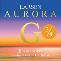 Фото - Струни Larsen Aurora Violin G String 3/4 Size Medium 