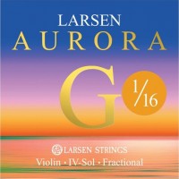 Struny Larsen Aurora Violin G String 1/16 Size Medium 