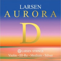 Фото - Струни Larsen Aurora Violin D String Silver Wound 4/4 Size Medium 