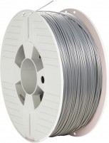 Filament do druku 3D Verbatim PLA Aluminium Grey 1.75mm 1kg 1 kg  srebrny