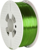 Пластик для 3D друку Verbatim PET-G Green Transparent 1.75mm 1kg 1 кг  зелений