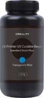 Фото - Пластик для 3D друку Creality Standard Resin Plus Transparent Blue 0.5kg 0.5 кг  синій