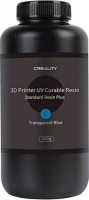 Фото - Пластик для 3D друку Creality Standard Resin Plus Transparent Blue 1kg 1 кг  синій
