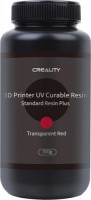 Фото - Пластик для 3D друку Creality Standard Resin Plus Transparent Red 0.5kg 0.5 кг  червоний