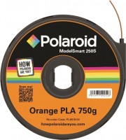 Zdjęcia - Filament do druku 3D Polaroid ModelSmart 250s Orange PLA 0.75kg 0.75 kg  pomarańczowy