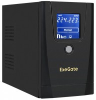 Zdjęcia - Zasilacz awaryjny (UPS) ExeGate SpecialPro Smart LLB-900 LCD AVR EURO C13 RJ USB EX292780 900 VA