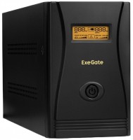 Zdjęcia - Zasilacz awaryjny (UPS) ExeGate SpecialPro Smart LLB-1000 LCD AVR C13 RJ EP285485 1000 VA