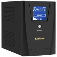 Zdjęcia - Zasilacz awaryjny (UPS) ExeGate SpecialPro Smart LLB-1500 LCD AVR C13 EP285501 1500 VA