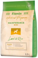 Фото - Корм для собак Fitmin Nutritional Programme Maintenance Mini Lamb/Rice 2.5 kg 