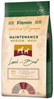 Корм для собак Fitmin Nutritional Programme Maintenance Medium/Maxi Lamb/Beef 12 кг