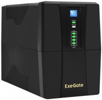 Zdjęcia - Zasilacz awaryjny (UPS) ExeGate SpecialPro UNB-800 LED AVR C13 RJ USB EX292774 800 VA