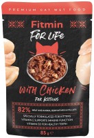 Корм для кішок Fitmin For Life Kitten Chicken in Sauce 85 g 