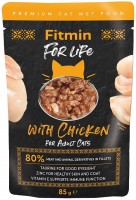 Фото - Корм для кішок Fitmin For Life Adult Chicken in Sauce 85 g 