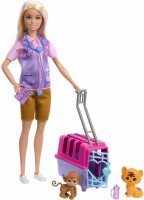 Lalka Barbie Animal Rescue & Recovery Playset HRG50 