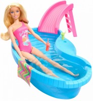 Lalka Barbie Pool Playset HRJ74 