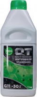 Фото - Охолоджувальна рідина QT-Oil Antifreeze Standard G11 -30 Green 1 л