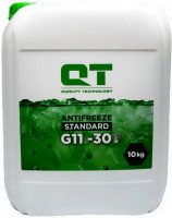 Фото - Охолоджувальна рідина QT-Oil Antifreeze Standard G11 -30 Green 10 л