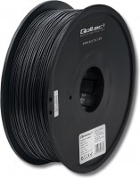 Filament do druku 3D Qoltec PLA PRO Black 1kg 1 kg  czarny