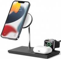 Фото - Зарядний пристрій Native Union Snap 3-in-1 Magnetic Wireless Charger 