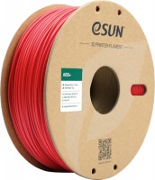 Фото - Пластик для 3D друку eSUN ABS+ Red 1kg 1 кг  червоний