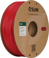 Фото - Пластик для 3D друку eSUN ABS+ Fire Engine Red 1kg 1 кг  червоний