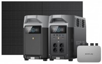 Stacja zasilania EcoFlow DELTA Pro + Smart Extra Battery + Microinverter 800W + 4RIGIDSP400W 